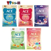 ACE 軟糖 水果Q/字母Q/無糖Q 48g｜酸熊/甜莓蜜桃/酸星球Q 44g 兒童軟糖 寶寶共和國