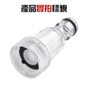 【創藝】清洗機進水透明6分內絲奶嘴快接頭（帶濾網）(台灣快速出貨)洗車機濾網透明進水口 6分快接頭 6分轉快接頭