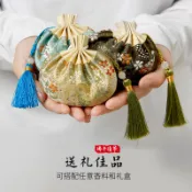 現貨【香囊】 金絲印花漢服荷包 香包古韻香囊空袋中國風香袋漢服裝飾隨身禮贈