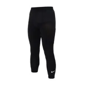 NIKE 男運動七分緊身褲-DRI-FIT 慢跑 路跑 瑜珈 有氧 運動長褲 FB7951-010 黑白