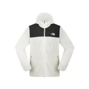 (店+)【The North Face】北面THE NORTH FACE Urban Exploration 舒適寬鬆拉鍊長袖 透氣防紫外線防潑水皮膚衣防曬服 男女同款 沙丘白