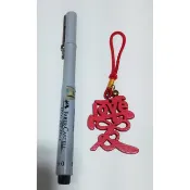 裝飾品家飾品雜貨系列 紅色木質 愛LOVE 吊飾 掛飾