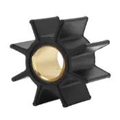 [商城] 8 葉片輸水泵葉輪氯丁橡膠帶銅輪轂 18‐3245 用於 5‐10hp 舷外馬達