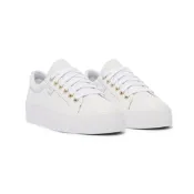 Keds JUMP KICK DUO 簡約運動風皮革休閒厚底小白鞋 9243W123677/WH68236