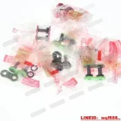 【新品機車】日本RK鏈條扣鏈扣428/520/525 XSO GXW ZXW熒光綠熒光紅黑金接頭