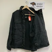 DryDog 跩狗嚴選 跩狗嚴選 戰火英雄 極度乾燥 Superdry Rookie 經典 M65 軍裝 夾克 外套 重磅純棉 水洗黑 全黑 6+1口袋 多口袋 風衣