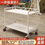 定製配件夜市地攤車可摺疊移動小推車小吃攤位促銷展示架擺攤專用
