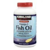 優 日常 Kirkland Signature 科克蘭 新型緩釋魚油軟膠囊（180粒）【優．日常】