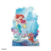 Beverly  水晶立牌 小美人魚  38片  拼圖總動員  迪士尼  日本進口拼圖