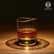 TIMEMORE 泰摩 泰摩咖啡 錘紋杯一對 (耐熱玻璃杯 咖啡杯 茶杯 酒杯 威士忌杯 聞香杯)