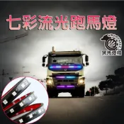 (店+)24V流光燈｜【黑馬燈城】｜警示燈/爆閃燈/遊俠燈/跑馬燈/LED燈/導光條/日行燈/門邊/七彩燈/COB【A1088】