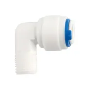 (店+)淨水器接頭4042 3分外牙絲轉2分快接彎頭 PE管接頭 RO膜殼 接頭 1494