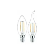 (店+)[ACB照明]水晶燈專用燈泡 LED E14 4W C35高亮度仿鵭絲燈泡  蠟燭燈 拉尾燈  愛迪生LED燈泡 可調光