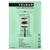 【iHerb】Trubar, 植物基蛋白棒，巧克力薄荷碎，12 根，每根 1.76 盎司（50 克）