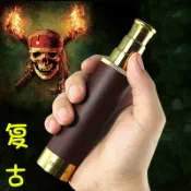協貿國際日用品生活4館 加勒比海盜望遠鏡單筒伸縮25x30高倍高清迷你微光夜視演唱會戶外