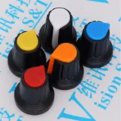 AG2 開關帽 WH148 塑料 旋鈕 梅花柄 15X17mm 柄6MM 電位器功放