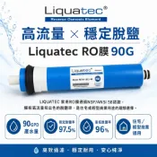 (店+)【Liquatec】【NSF58認證】Liquatec RO逆滲透膜 90G MTW-1812-90 第四道濾心 高脫鹽