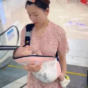 ✨免運可開發票#斜挎背帶 斜背巾 減壓嬰兒背帶 多功能前抱式背帶 腰凳 寶寶背袋 兒童單肩式背帶 新生兒揹巾