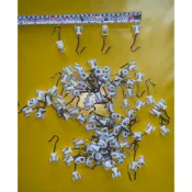 [金門帆布]  ㄇ型軌道滑輪 滑軌 塑膠片拉門 鋁製軌道滑輪帆布左右拉式五金配件更換..建議單次購買10個以上省運費