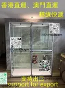 出口海外香港玻璃展示櫃手辦樂高模型櫃公仔漫展陳列櫃訂造置物架