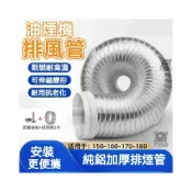 (店+){RY}抽油煙機排風管  導風管 管道排風管 加厚排氣管 冷氣排風管 排油煙 鋁風管 排煙管 抽風管 伸縮風管