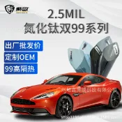 星光精品館 【高隔熱防爆】汽車隔熱紙 隔熱膜 防爆膜 玻璃膜 車窗膜 全車金屬膜 防紫外線 隱私保護 施工簡易 隔熱降溫 行車安全