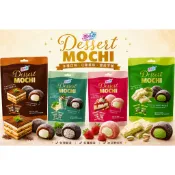 雪之戀 Dessert MOCHI 點心麻糬 180g｜開心果巧克力／草莓起司蛋糕／提拉米蘇／薄荷餅乾｜台灣製