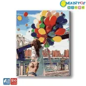 (店+)【Manto】台灣製DIY數字油畫-牽手紐約|超取專用大小