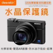 deerekin UV水晶鏡頭保護鏡 (SONY DSC-RX100M7/ RX100 VII專用款)