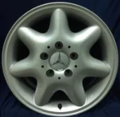 5孔112 16吋賓士BENZ  W203原廠鋁圈 WS【益和輪胎】