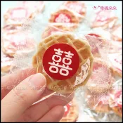 獨家💖 小囍餅 - 手燒煎餅 二次進場 迎賓 擺桌禮 送客 餅乾 candybar佈置 幸福朵朵 婚禮小物