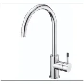 【Boss Hardware】可議價_D-3133鉻色 不銹鋼無鉛廚房龍頭 35L 日本陶瓷芯片 台灣製造 雙重認證
