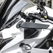 🔥嚴選🔥適用摩託車R1 R15 R25 R3 R6 R125 改裝通用定風翼後視鏡 倒車鏡【機車改裝部】