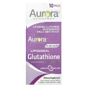 【iHerb】Aurora Nutrascience, Micro-Pack+®，脂質體谷胱甘肽，10 包，每包 0.46 液量盎司（13.5 毫升）