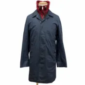 【DOKODEMO】全新未使用商品 □ BURBERRY 4050699 格紋襯裡三穿切斯特大衣/顏色外套 海軍藍 44碼 正品男士