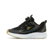 DIADORA LUMIN RUN 煥彩 旋扣輕量跑鞋 黑金 DA1611009 大童鞋