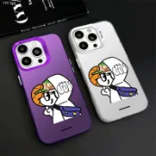 卡通籃球小狗 iPhone 11 pro X XS MAX XR 8 plus 7 i8 i7 硬底軟邊防摔 手機殼