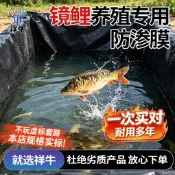 鏡鯉養殖專用魚塘防滲膜防水土工膜魚池護坡蓄水池專用防水布