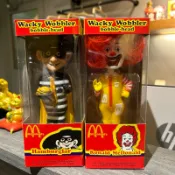 竹北 Goofing-off |FUNKO 搖頭公仔 麥當勞叔叔 仿真頭髮 漢堡神偷
