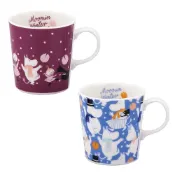 日本山加 YAMAKA 日本製 Moomin 嚕嚕米 Winter Celebration系列 陶瓷馬克杯 300ml