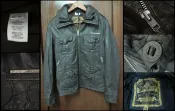 DryDog 跩狗嚴選 跩狗嚴選 極度乾燥 Superdry Brad 皮衣 真皮 夾克 外套 軍裝 貝克漢 白牌 單拉鍊 經典刷舊 咖啡 雙領