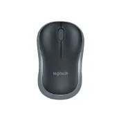 【蝦皮直營】Logitech 羅技 M186 無線 可靠的無線連線技術 舒適 服貼 滑鼠 台灣公司貨 灰色 廠商直送