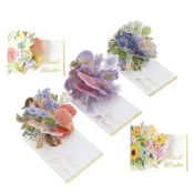 (店+)3D立體花卉卡片 (花朵賀卡 花卉卡片 生日卡片 祝福卡片 畢業季卡片 教師卡片 母親節卡)