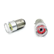 (店+)【SLO】COB 透明殼 LED小燈(1156/1157 12/24V 煞車燈 倒車燈 雙芯 單芯 360度 LED小燈)