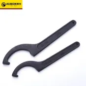 奧邦45#鋼鉤型扳手 圓螺母扳手多規格鉤型扳手月牙扳手