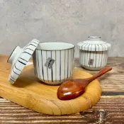║台韓║ ➡(411) 茶碗蒸 日式茶碗蒸杯 附蓋 蒸蛋碗 陶瓷餐具 日式餐具 採購 日式陶瓷 批發 餐具 餐盤 居酒