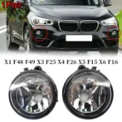BMW 一對前保險槓霧燈燈適用於寶馬 X3 F25 X4 F26 X5 F15 X6 F16 2010-20 不包括燈泡