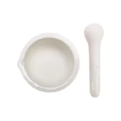 (店+)磨藥缽 搗藥器 研磨棒 研缽附棒 擣藥碗 搗缽 擂茶碗 乳缽附杵 陶瓷研磨缽 搗泥棒 磨藥碗 研磨缽 690-CGB70