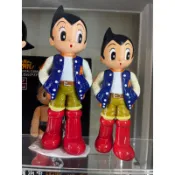 奧司玩具 現貨 棒球外套 原子小金剛 盒裝 頭部可轉 材質：PVC 公仔 astro boy