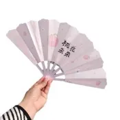 【揹包精選專區】摺扇夏季水果加香塑膠小扇子學生成人用手搖折疊扇放包包迷你折疊